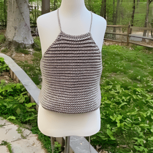 Tan Halter Top