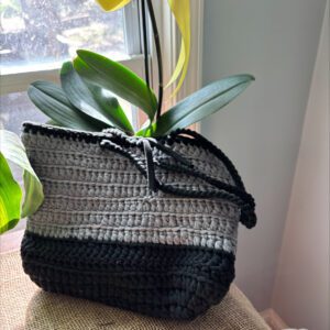 Black & Gray purse
