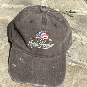 Patriotic Denim Distressed Cap